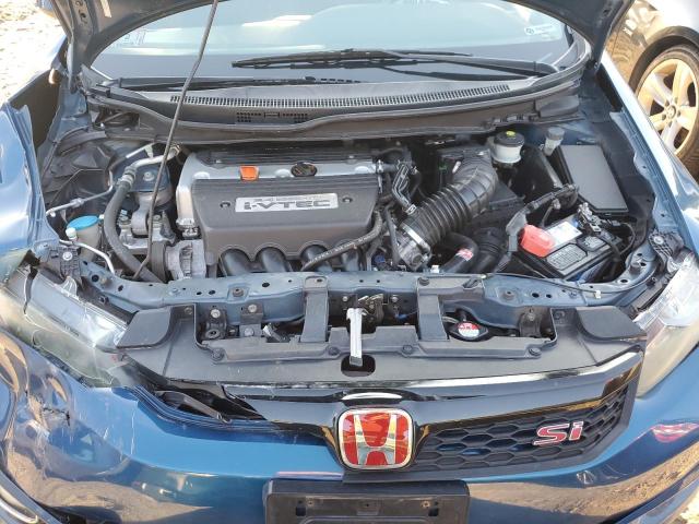 2HGFB6E51CH705354 - 2012 HONDA CIVIC SI BLUE photo 11