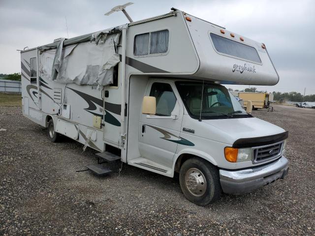 1FDXE45S76HA97673 - 2006 JAY GREYHAWK E450 SUPER DUTY CUTAWAY VAN WHITE photo 1