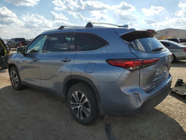 5TDGZRBH4NS171480 - 2022 TOYOTA HIGHLANDER XLE Mavi foto 2