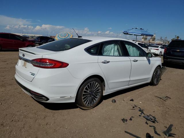 3FA6P0D99JR181900 - 2018 FORD FUSION TITANIUM/PLATINUM WHITE photo 3