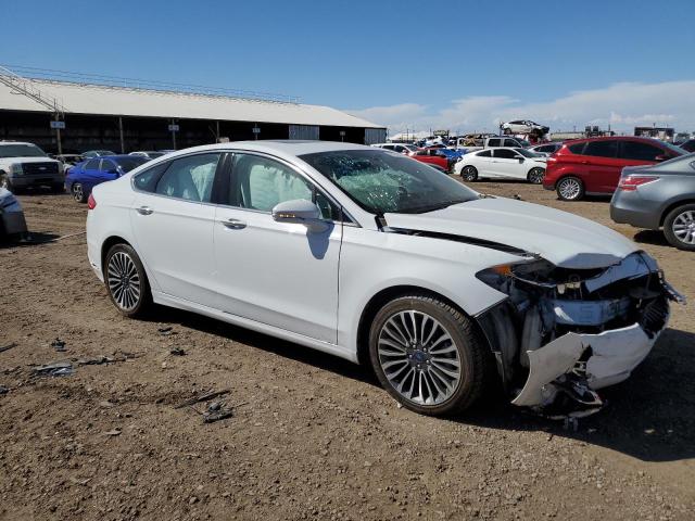 3FA6P0D99JR181900 - 2018 FORD FUSION TITANIUM/PLATINUM WHITE photo 4