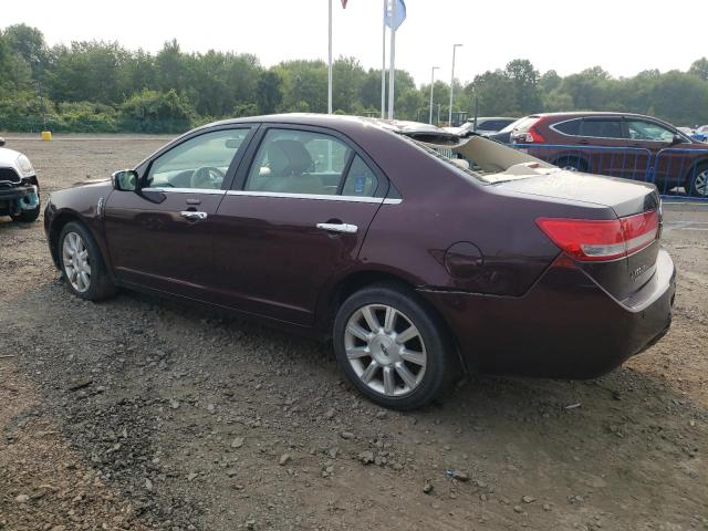 3LNHL2GC1CR817547 - 2012 LINCOLN MKZ BURGUNDY photo 2