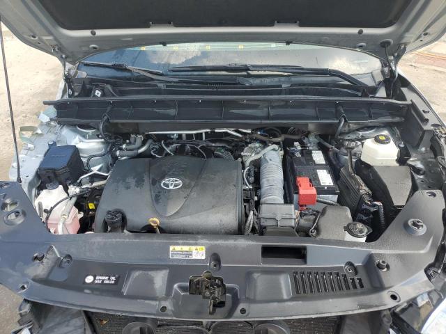 5TDZZRAH0MS054942 - 2021 TOYOTA HIGHLANDER L SILVER photo 12
