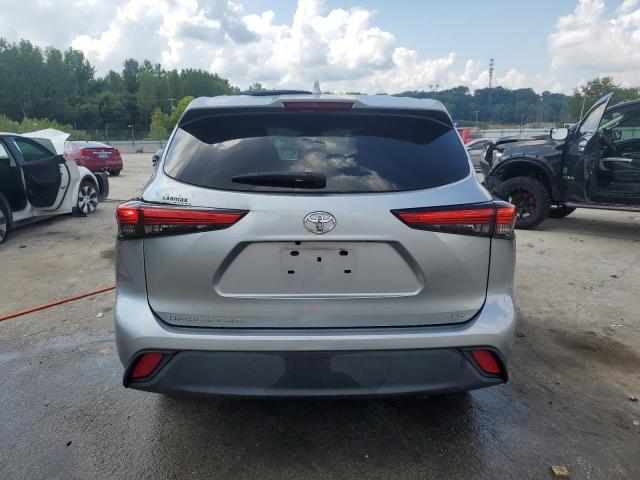 5TDZZRAH0MS054942 - 2021 TOYOTA HIGHLANDER L SILVER photo 6