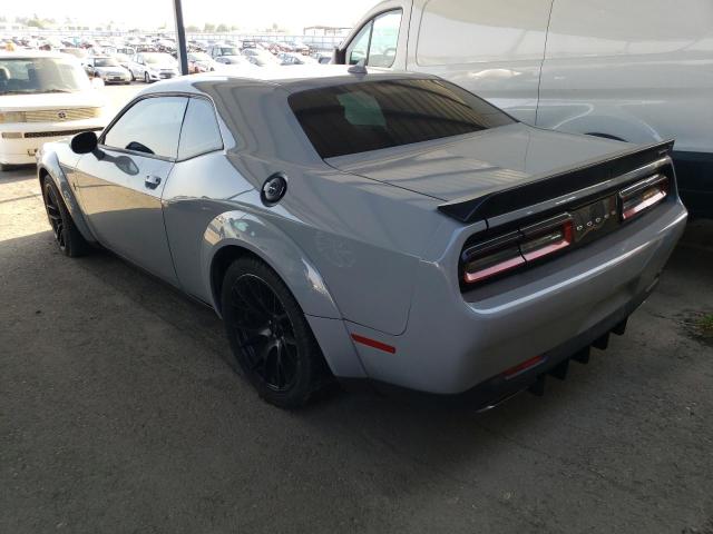 2C3CDZFJXMH583768 - 2021 DODGE CHALLENGER R/T SCAT PACK GRAY photo 2