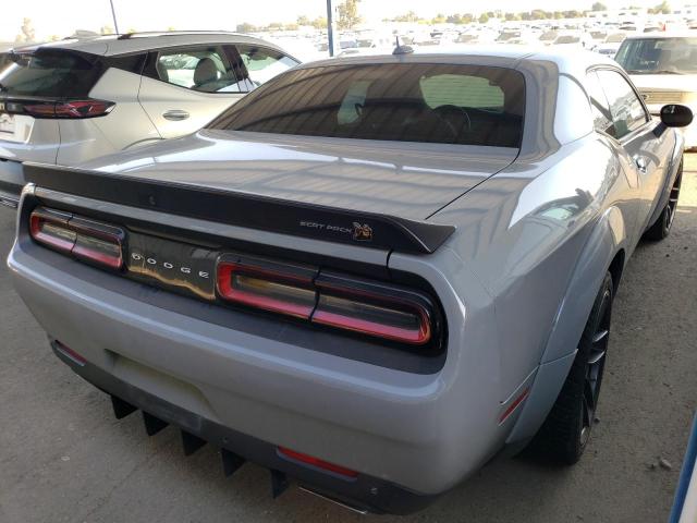 2C3CDZFJXMH583768 - 2021 DODGE CHALLENGER R/T SCAT PACK GRAY photo 3