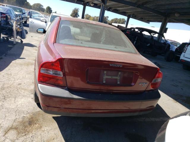 YV1TS94D611151276 - 2001 VOLVO S80 MAROON photo 6