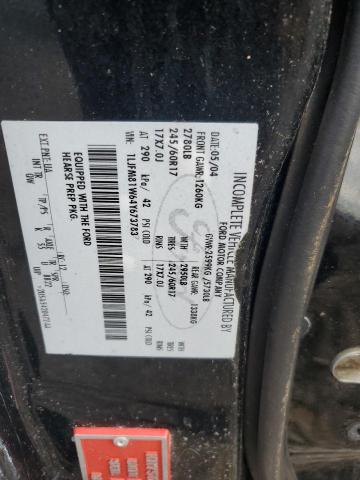 1LJFM81W64Y673783 - 2004 LINCOLN TOWN CAR EXECUTIVE BLACK photo 12