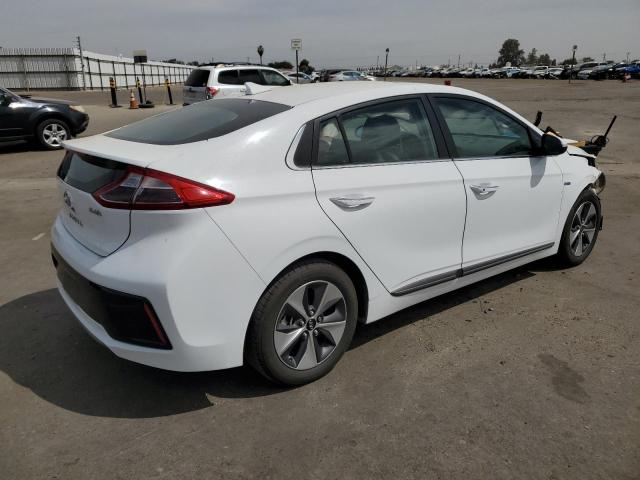 KMHC05LH3KU047574 - 2019 HYUNDAI IONIQ LIMITED WHITE photo 3