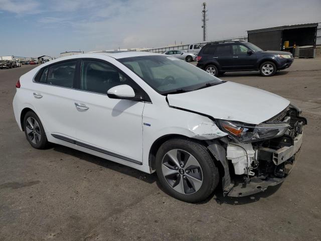 KMHC05LH3KU047574 - 2019 HYUNDAI IONIQ LIMITED WHITE photo 4