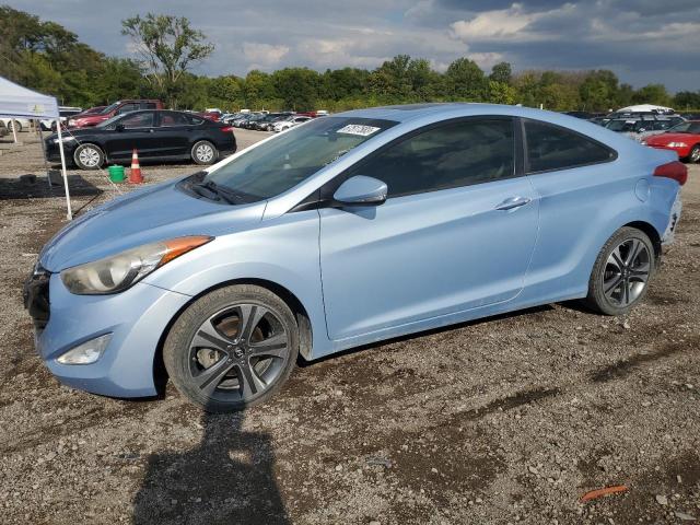 KMHDH6AE5DU008080 - 2013 HYUNDAI ELANTRA CO GS TURQUOISE photo 1