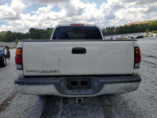 5TBRN34154S449019 - 2004 TOYOTA TUNDRA ACCESS CAB SR5 WHITE photo 6
