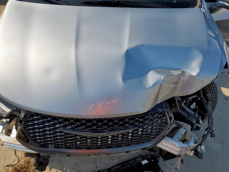 2C4RC1BG6MR540091 - 2021 CHRYSLER PACIFICA TOURING L SILVER photo 12