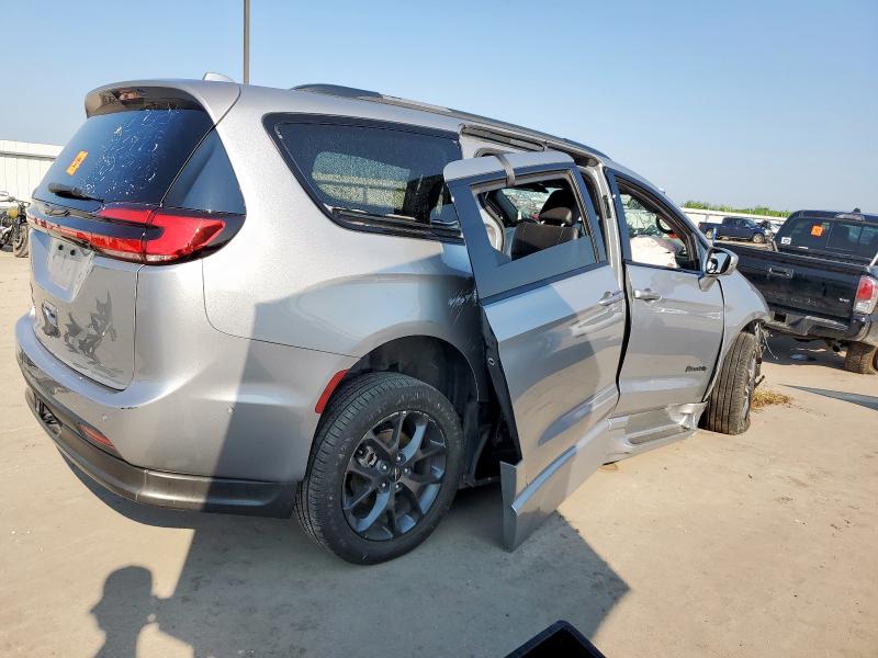 2C4RC1BG6MR540091 - 2021 CHRYSLER PACIFICA TOURING L SILVER photo 3