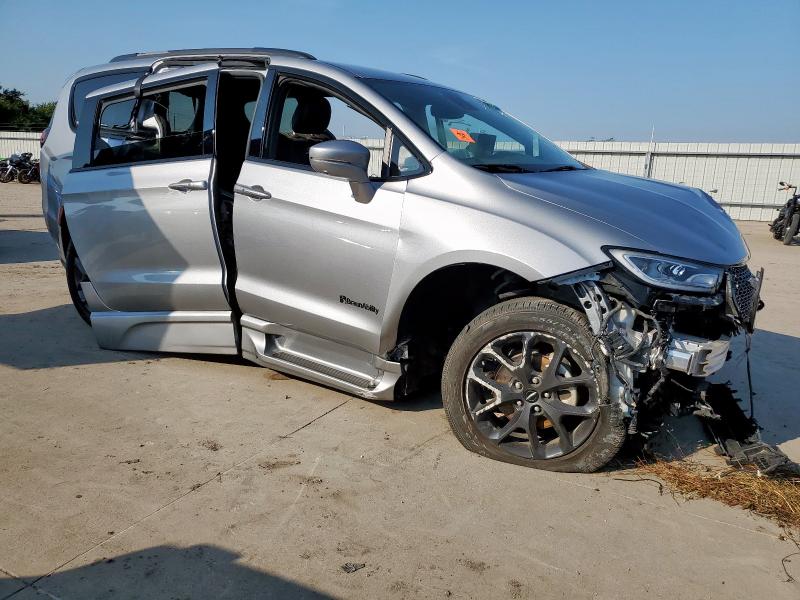 2C4RC1BG6MR540091 - 2021 CHRYSLER PACIFICA TOURING L SILVER photo 4