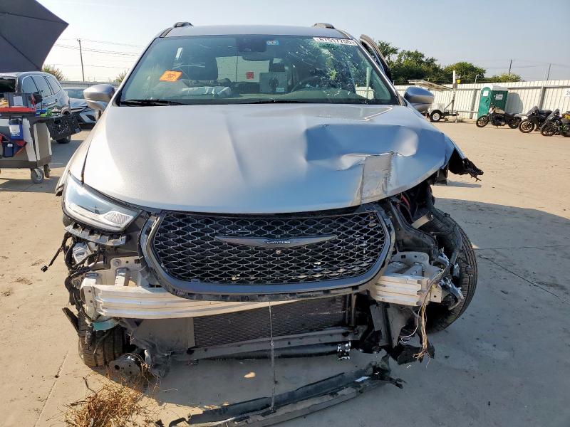 2C4RC1BG6MR540091 - 2021 CHRYSLER PACIFICA TOURING L SILVER photo 5