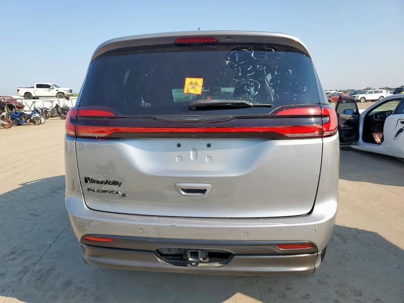 2C4RC1BG6MR540091 - 2021 CHRYSLER PACIFICA TOURING L SILVER photo 6