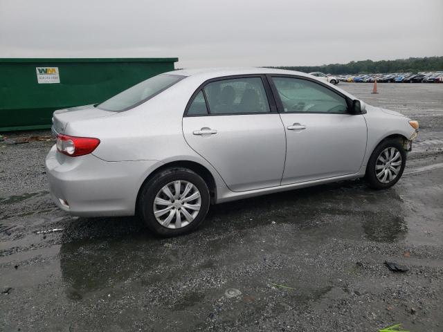 2T1BU4EE9CC882854 - 2012 TOYOTA COROLLA BASE Արծաթագույն լուսանկար 3