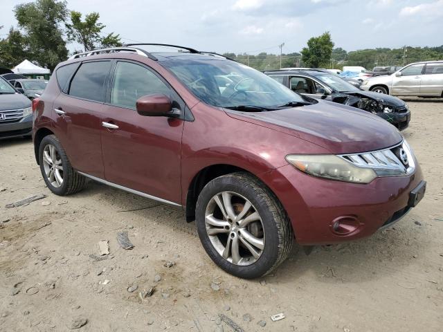 JN8AZ18W89W108745 - 2009 NISSAN MURANO S BURGUNDY photo 4