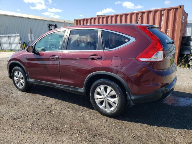 2HKRM4H50CH107849 - 2012 HONDA CR-V EX MAROON photo 2