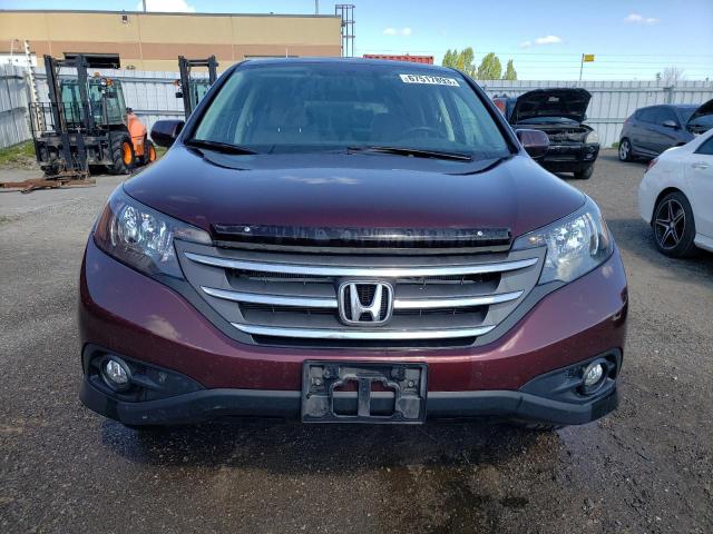 2HKRM4H50CH107849 - 2012 HONDA CR-V EX MAROON photo 5