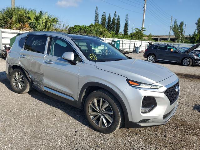 5NMS53ADXKH008087 - 2019 HYUNDAI SANTA FE LIMITED SILVER photo 4