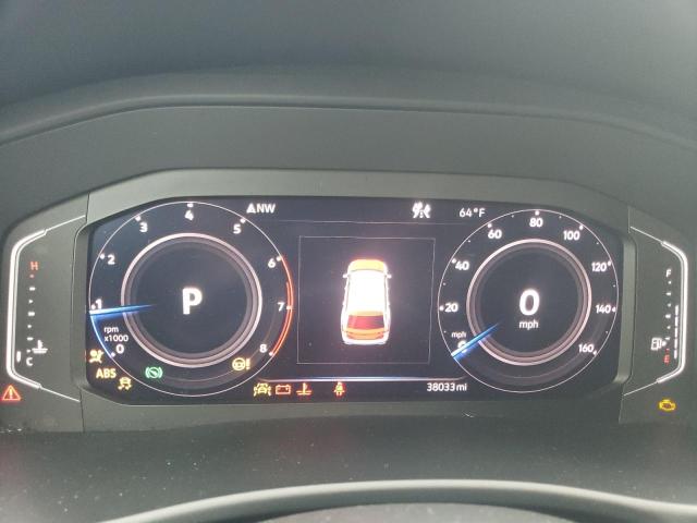 1V2BR2CA3MC502616 - 2021 VOLKSWAGEN ATLAS SEL CHARCOAL photo 9