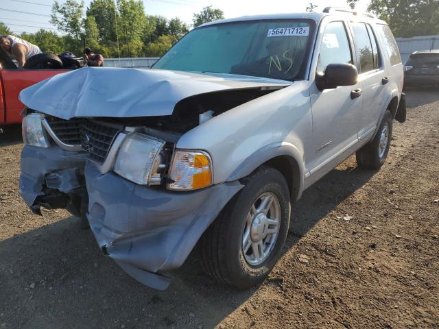 1FMZU72E12UB46010 - 2002 FORD EXPLORER XLS SILVER photo 2