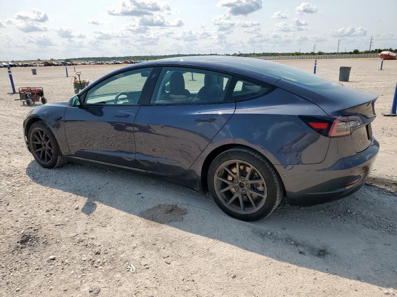 5YJ3E1EB9NF191568 - 2022 TESLA MODEL 3 Графитовый фото 2