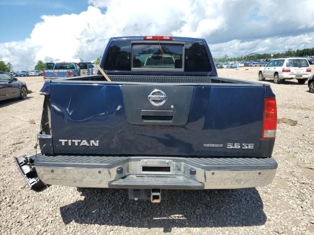 1N6BA0EC9AN322047 - 2010 NISSAN TITAN XE BLUE photo 6