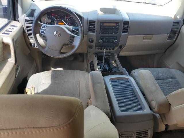 1N6BA0EC9AN322047 - 2010 NISSAN TITAN XE BLUE photo 8