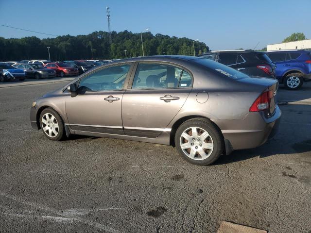 1HGFA16599L006909 - 2009 HONDA CIVIC LX GRAY photo 2