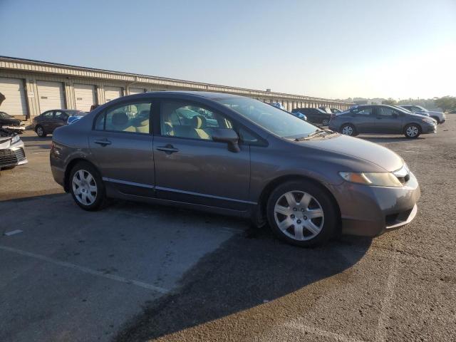 1HGFA16599L006909 - 2009 HONDA CIVIC LX GRAY photo 4