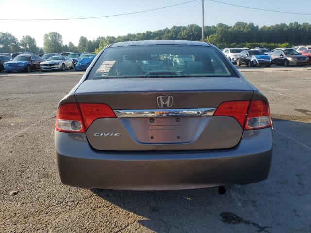1HGFA16599L006909 - 2009 HONDA CIVIC LX GRAY photo 6