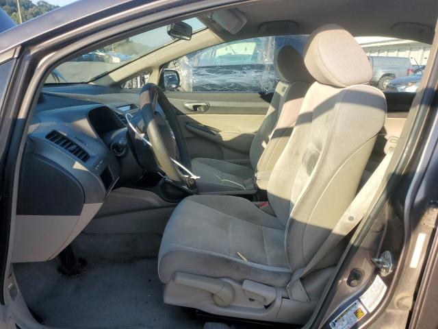1HGFA16599L006909 - 2009 HONDA CIVIC LX GRAY photo 7