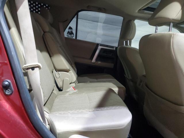 JTEBU5JR9C5110281 - 2012 TOYOTA 4RUNNER SR5 RED photo 11