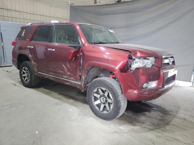 JTEBU5JR9C5110281 - 2012 TOYOTA 4RUNNER SR5 RED photo 4