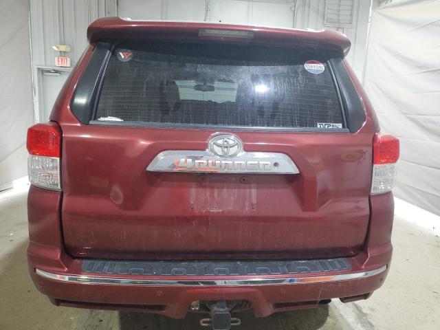 JTEBU5JR9C5110281 - 2012 TOYOTA 4RUNNER SR5 RED photo 6