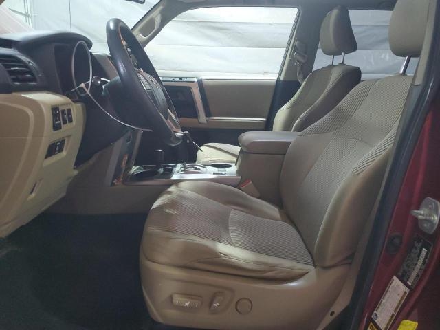 JTEBU5JR9C5110281 - 2012 TOYOTA 4RUNNER SR5 RED photo 7