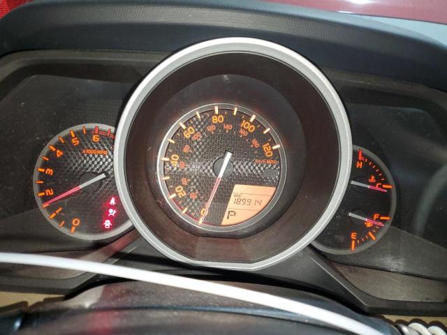 JTEBU5JR9C5110281 - 2012 TOYOTA 4RUNNER SR5 RED photo 9