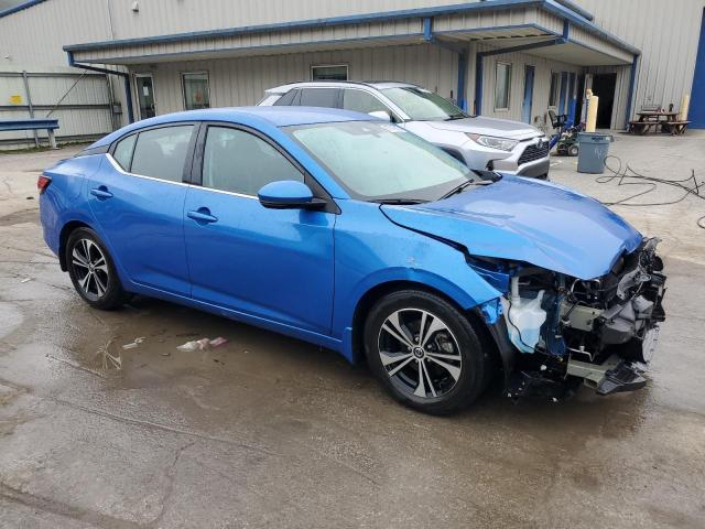 3N1AB8CV3LY303310 - 2020 NISSAN SENTRA SV BLUE photo 4