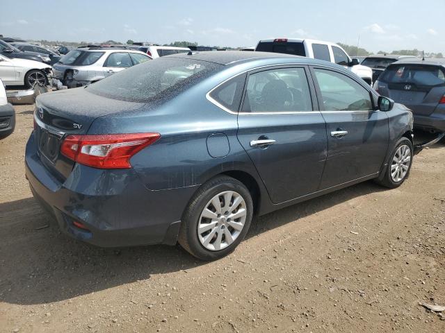 3N1AB7AP7HY367078 - 2017 NISSAN SENTRA S BLUE photo 3
