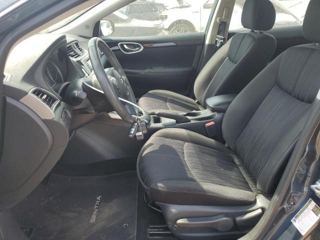 3N1AB7AP7HY367078 - 2017 NISSAN SENTRA S BLUE photo 7