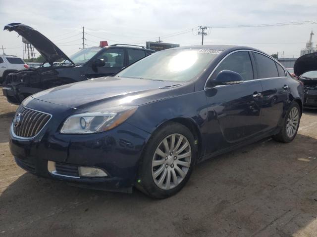 2G4GT5GV9C9144852 - 2012 BUICK REGAL PREMIUM BLUE photo 1