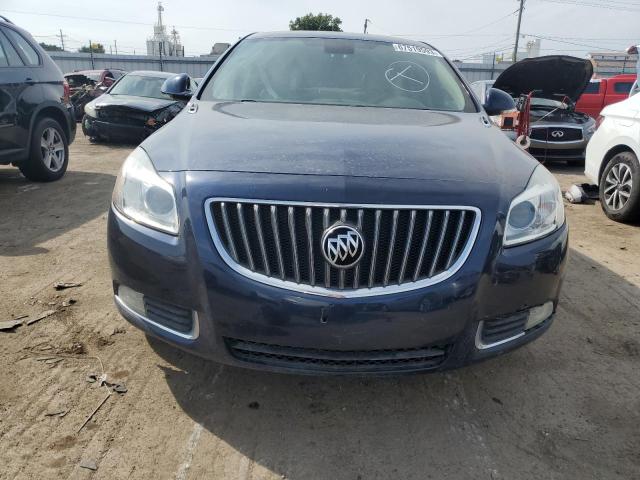 2G4GT5GV9C9144852 - 2012 BUICK REGAL PREMIUM BLUE photo 5