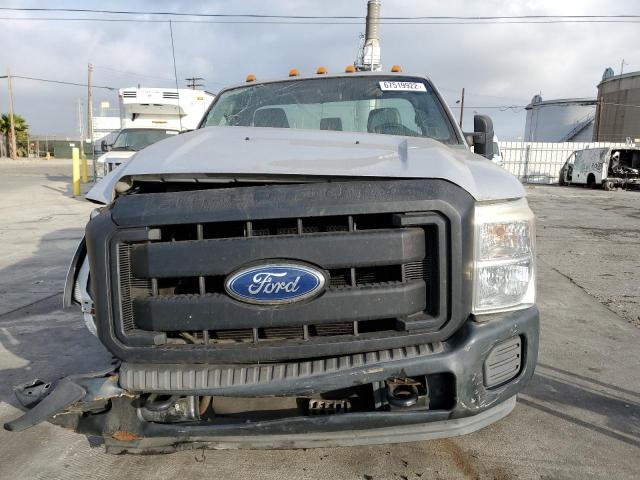 1FDRF3G66BEC78646 - 2011 FORD F350 SUPER SILVER photo 5
