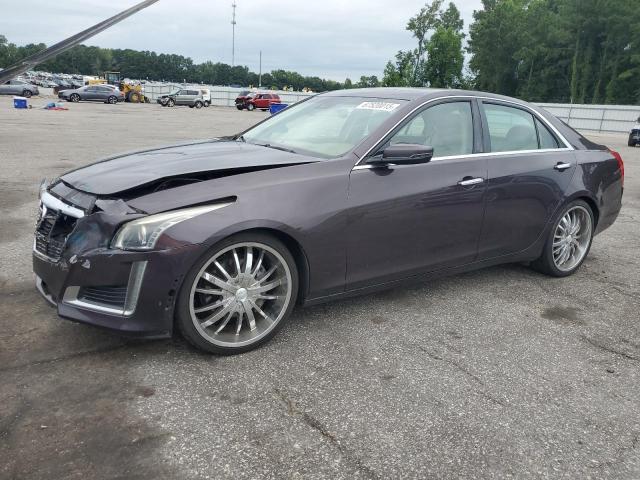 1G6AX5SX3E0125592 - 2014 CADILLAC CTS LUXURY COLLECTION Մոխրագույն լուսանկար 1