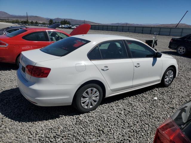 3VW2K7AJ9CM466253 - 2012 VOLKSWAGEN JETTA BASE WHITE photo 3