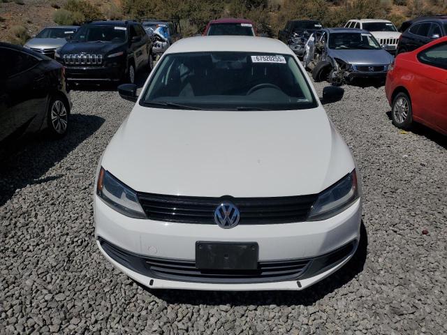 3VW2K7AJ9CM466253 - 2012 VOLKSWAGEN JETTA BASE WHITE photo 5