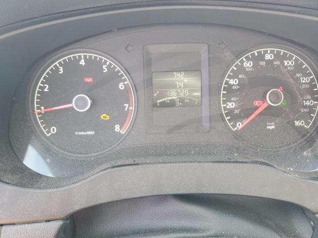 3VW2K7AJ9CM466253 - 2012 VOLKSWAGEN JETTA BASE WHITE photo 9